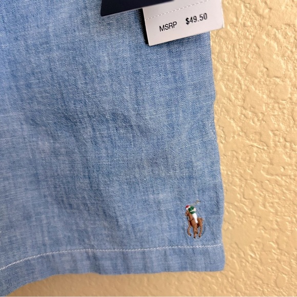 Polo Ralph Lauren Prepster Chambray Shorts - Picture 4 of 7